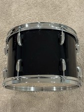 Batteria nera 13” x 9” Virgin Maple Rack Tom con ferramenta perla batteria