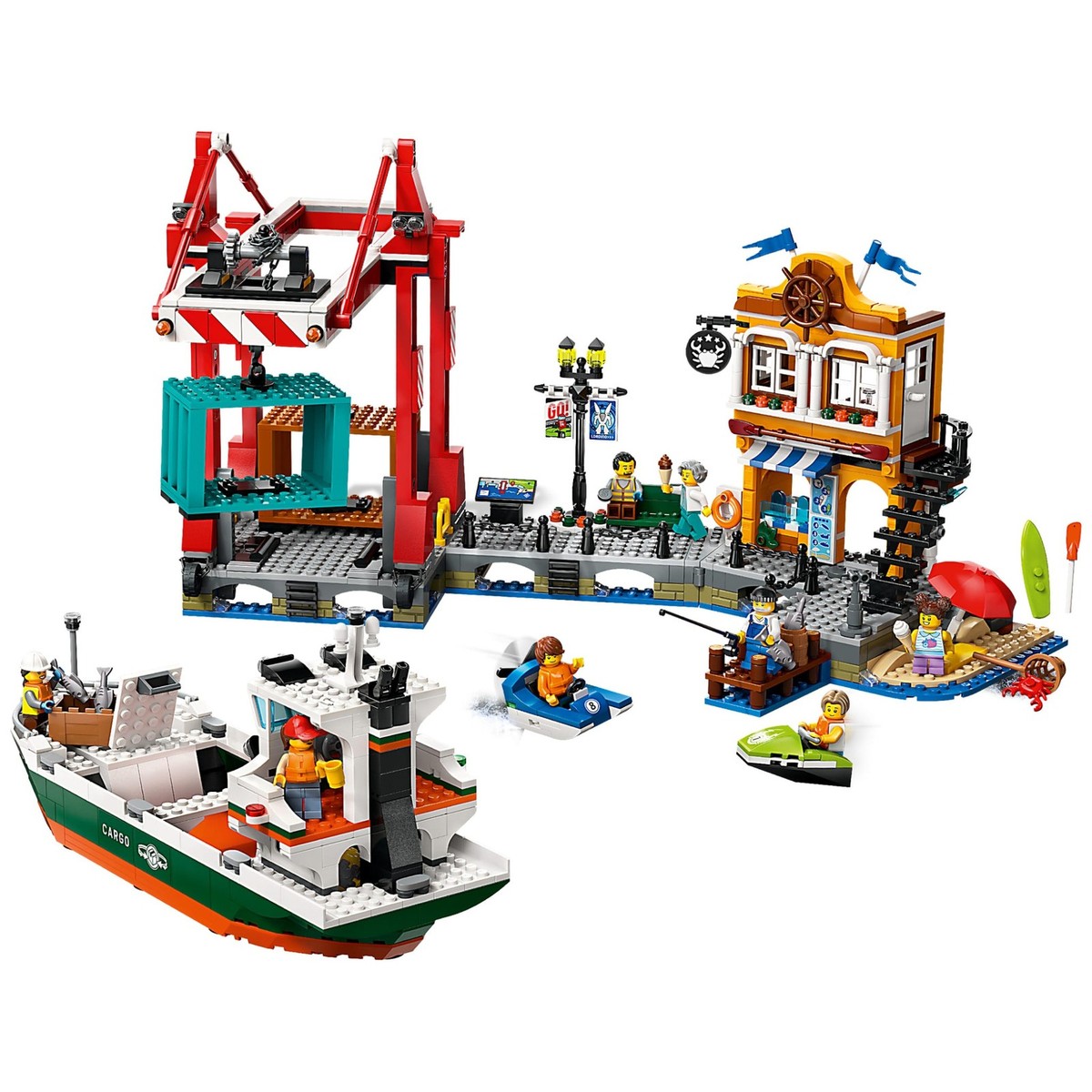 LEGO CITY: Seaside Harbor with Cargo Ship (60422) for sale online