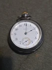 VINTAGE Waltham 1883 Sterling Sz. 18s Pocketwatch RAILROAD ILLINOIS CASE