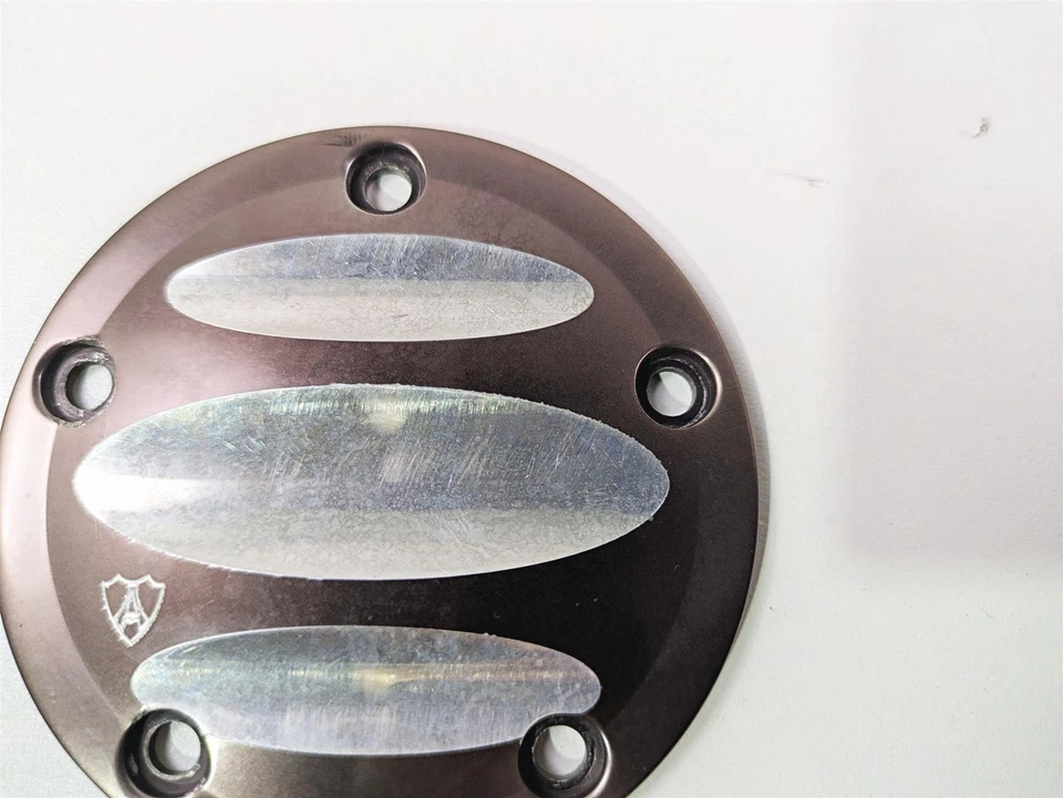 Harley Touring Road King Arlen Ness 1998 FLHRCI cubierta de distribución de corte profundo 03-584 Foto 3 de 4