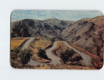 Postcard The Double Hairpins Lookout Mountain Highway Denver Mountain Parks CO