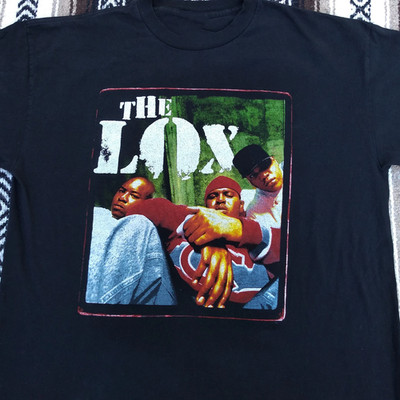 The Lox hip hop BLACK T-shirt Short sleeve All sizes S-5Xl XY321