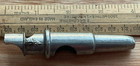 Britannia? Metal Combination Escargot & Duck Call Whistle c 1900 in great shape