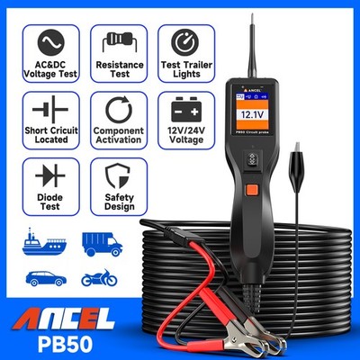 Automotive Digital Power Circuit Electrical Tester Probe Car Test Device System