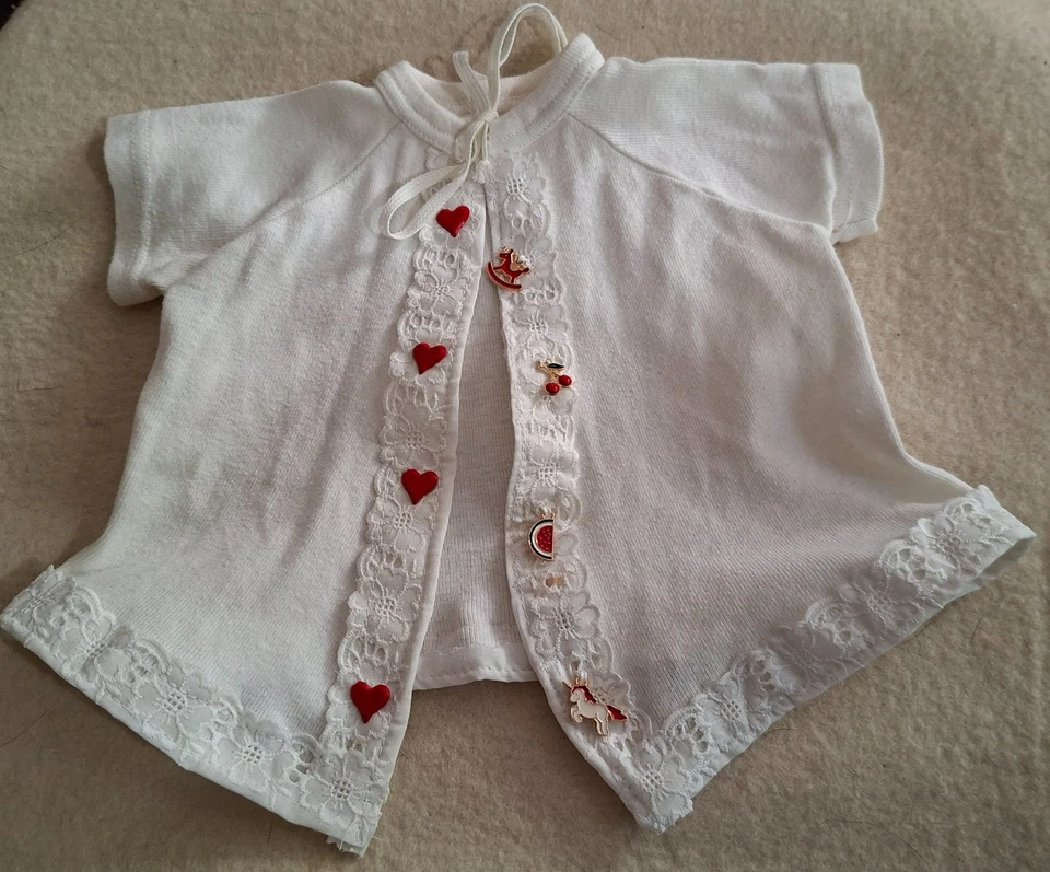 Neuf : Veste En Shabby-Style, pour Env. 40 - 45 CM Oursons Ou Poupée, - Photo 1/1