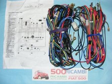 FIAT 500 F 2 SERIE (1968-1972) CABLAGGIO COMPLETO IMPIANTO ELETTRICO ELETTRICI A