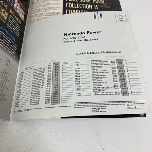 Nintendo Power Magazine Super Mario RPG Vol 82 March 1996 Poster Cards - Picture 2 of 6