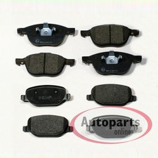 Bremsbeläge Bremsklötze vorne + hinten passend für Volvo V70 III