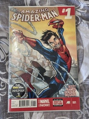 2014 Marvel AMAZING SPIDER-MAN #1 1ST PRINT