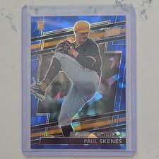 2024 Panini National Convention Paul Skenes Blue Cracked Ice Prizm #RP12 /124 P…