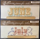 Discontinued-My Mind’s Eye-Bohemia Transfer Title Bundle of 15 with Chic Clutch — photo 6