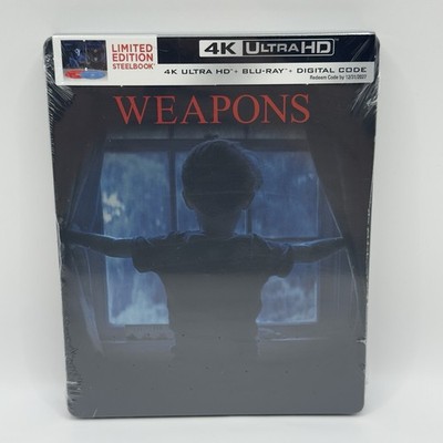 Weapons Steelbook 4K Ultra HD Blu-ray Digital Limited Edition Sealed New