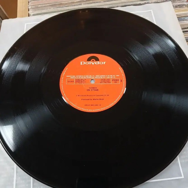 Rainbow On Stage Double LP Vinyl Album Rainbow Classic