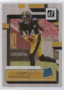 2022 Panini Donruss Rated Rookie No Name George Pickens #323 Rookie RC