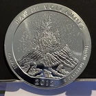2012 ATB Hawaii Volcanoes 5 oz Silver .999 Fine – US Mint BU - Low Mintage!