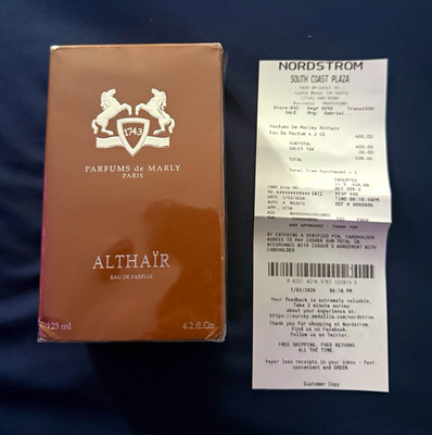 Parfums de Marly Althair Eau de Parfum Spray, Regular Size 4.2 fl oz