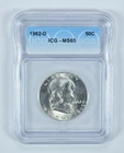 1962-D Franklin Half Dollar MS65 ICG *1259