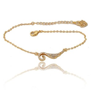Authentic Elegant Gold-Plated Leaf Design Earrings for Women – Lightweight Cutwork Dangler