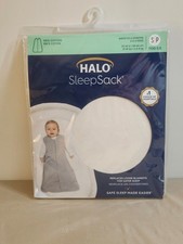 Halo Sleepsack 100 Cotton size S birth to 6 months -white-