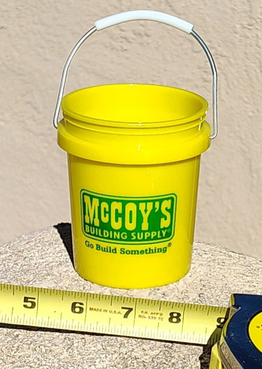 McCoy's Mini Bucket Yellow/Green | eBay