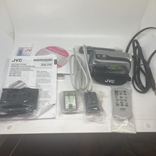 JVC Everio GZ-MG130U 480p Silver Digital Camcorder 34x Optical Zoom  DVD Burner