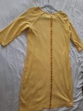 Bright Yellow Medium Talbots Dress Very Good Condition