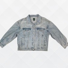 Wild Fable Women's Denim Jacket   Size L  NWT  WJK-100065