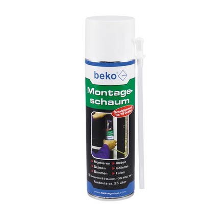 beko Montageschaum 1K Dose Bauschaum Schaum Polyurethanschaum 500 ml 