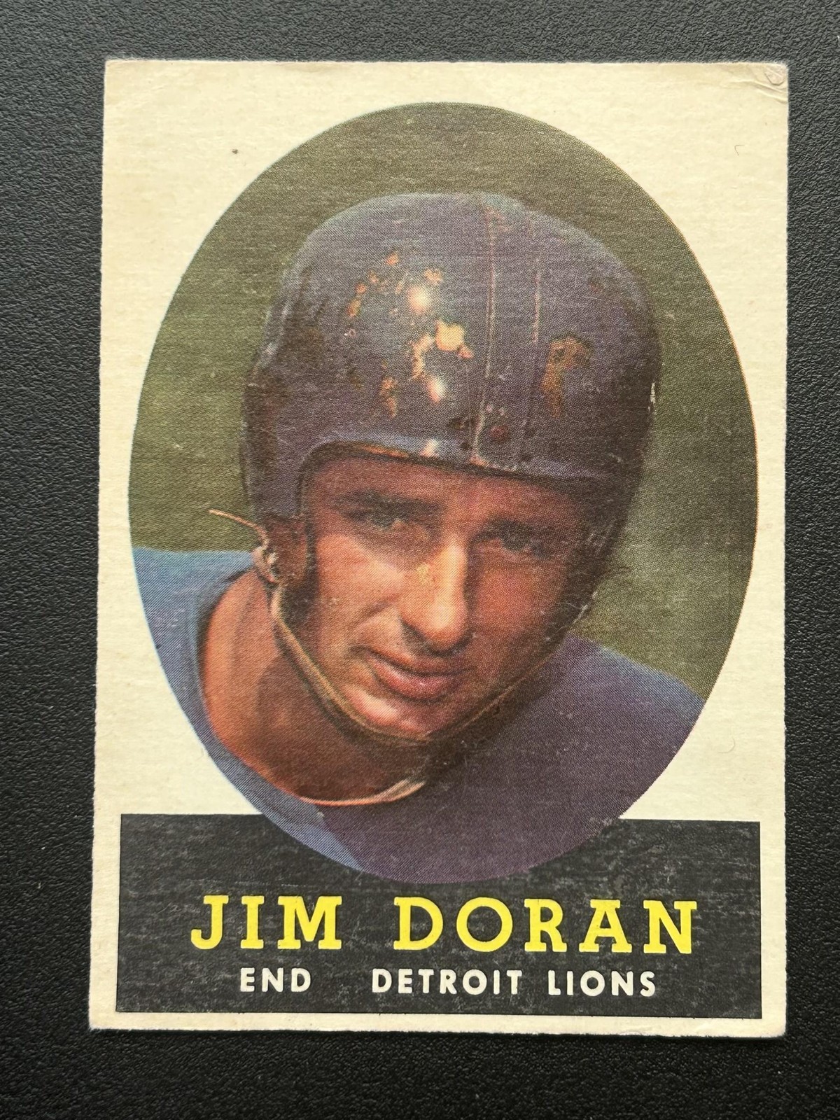 1958 Topps #43 Jim Doran Detroit Lions VG-EX