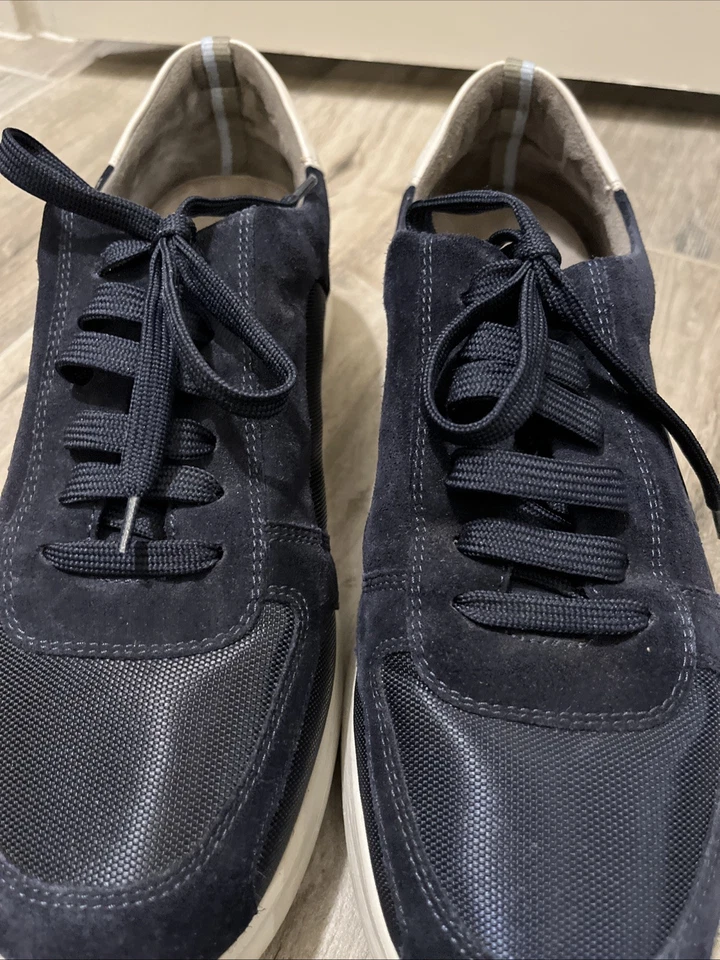 ZAPATILLAS SALVATORE FERRAGAMO WORLD PARA HOMBRE AZULES TALLA US9 HECHAS EN ITALIA ¡BUEN ESTADO! Foto 4 de 4