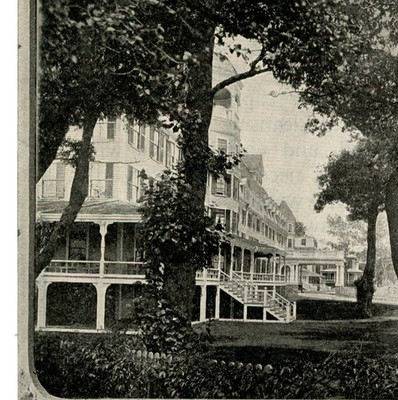 1904 Ocean House Hotel Magazine Print Ad  Swampscott MA Finest North Shore