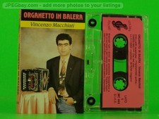 VINCENZO MACCHIATI ORGANETTO IN BALERA 128 10 Track Audio Cassette GOLDEN SOUN