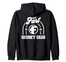 Drunky-chan fart funny zip hoodiefrom JP