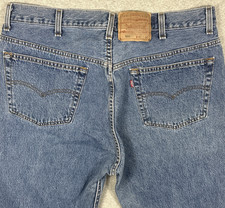 Vintage Levi's 501 Jeans Mens 38x33 USA Made Light Blue 1994 Straight Button Fly