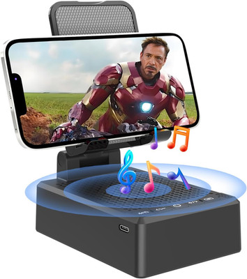 Gifts for Dad Mom Boyfriend,Cell Phone Stand with Wireless Bluetooth Speaker,Hd