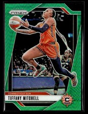 2024 Panini Prizm WNBA #57 Tiffany Mitchell Green Prizms card