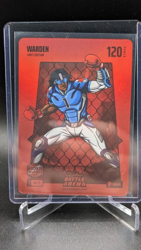 2026 Warden Cam Ward Bo Jackson Battle Arena Red Brawl #RBF-77 RC