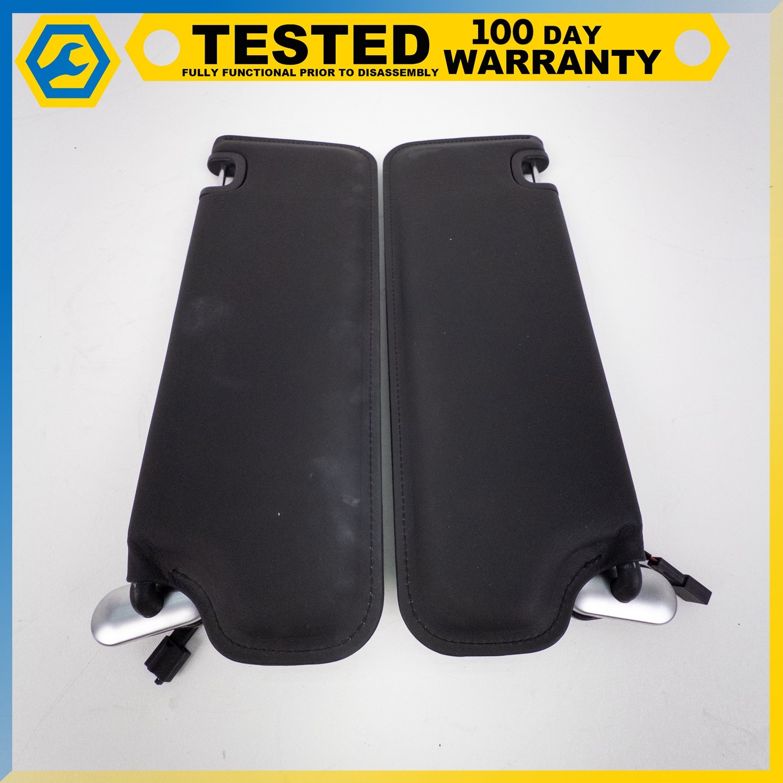 03-13 BENTLEY CONTINENTAL GT FLYING SPUR FRONT LEFT RIGHT SUN VISOR MIRROR OEM