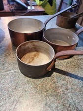 Copper Pans Set of 7 Kitchen Pan Collection