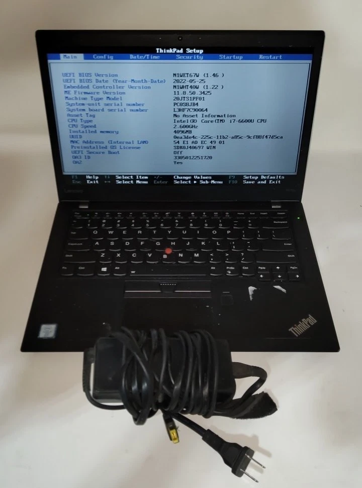 Lenovo ThinkPad T470S 4 GB RAM PC Laptops & Netbooks for Sale