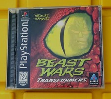 Beast Wars: Transformers PS1 Game- Black Label- CIB