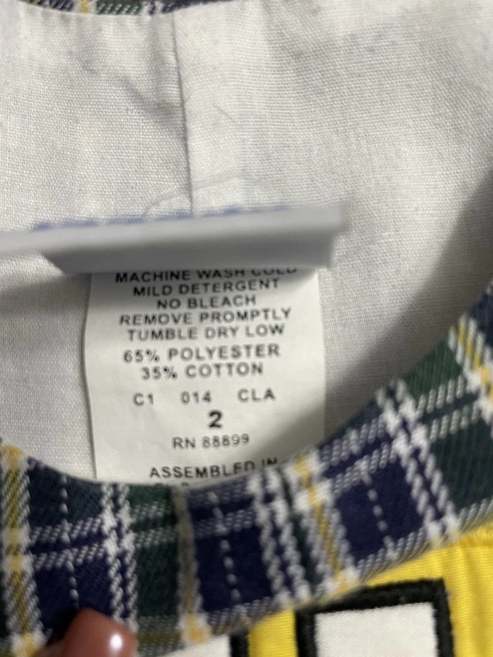 Autobús escolar Kelly’s niños mameluco largo Jon Jon talla 2 Foto 4 de 4