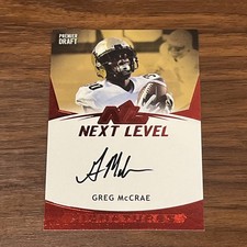 2021 Sage Football Greg McCrae #21NL-GMC Next Level Auto UCF Knights