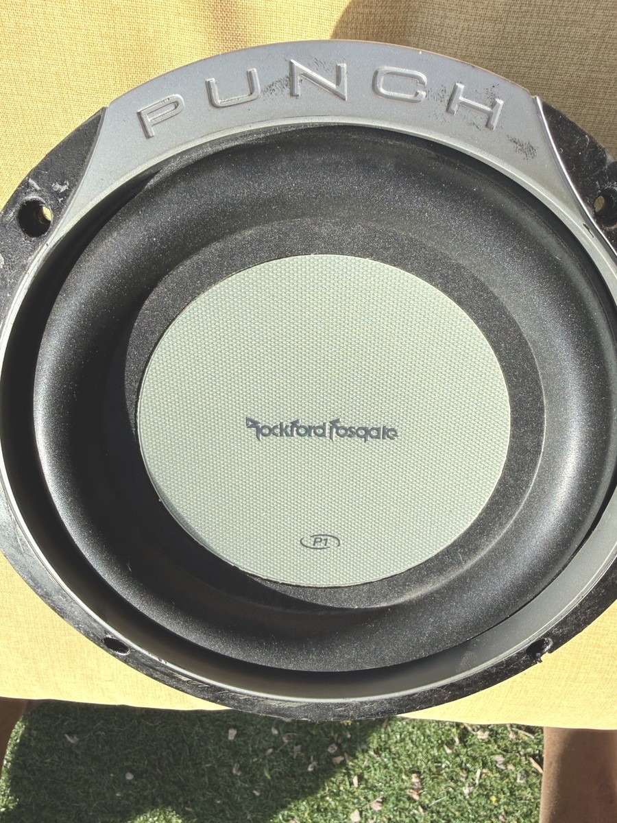 PSA8 フワライド Rockford Fosgate P1S48 8in Car Subwoofer Single Voice Coil 150W