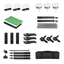 Photo Studio Photography Continuous Lighting Stand Set Softbox Lighting Set Hot