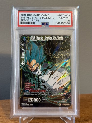 2018 SSB Vegeta, Testing His Limits [SPR] #BT5-083