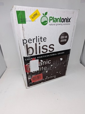Organic Perlite 24 Qts Soil Amendment for Plants Gardening Seed Starting Potting