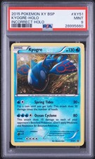 2015 POKEMON XY BLACK STAR PROMOS INCORRECT HOLO #XY51 KYOGRE-HOLO PSA 9 on eBay