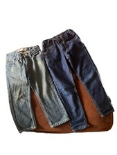 5 Size Lot Of Two Boys Jeans Pants One Levi  s One True Indigo Mix Bundle