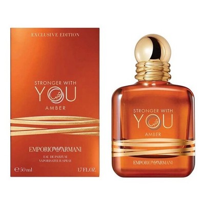 Emporio Armani Stronger With You Amber Eau de Parfum 3.4 fl oz (Authentic) 